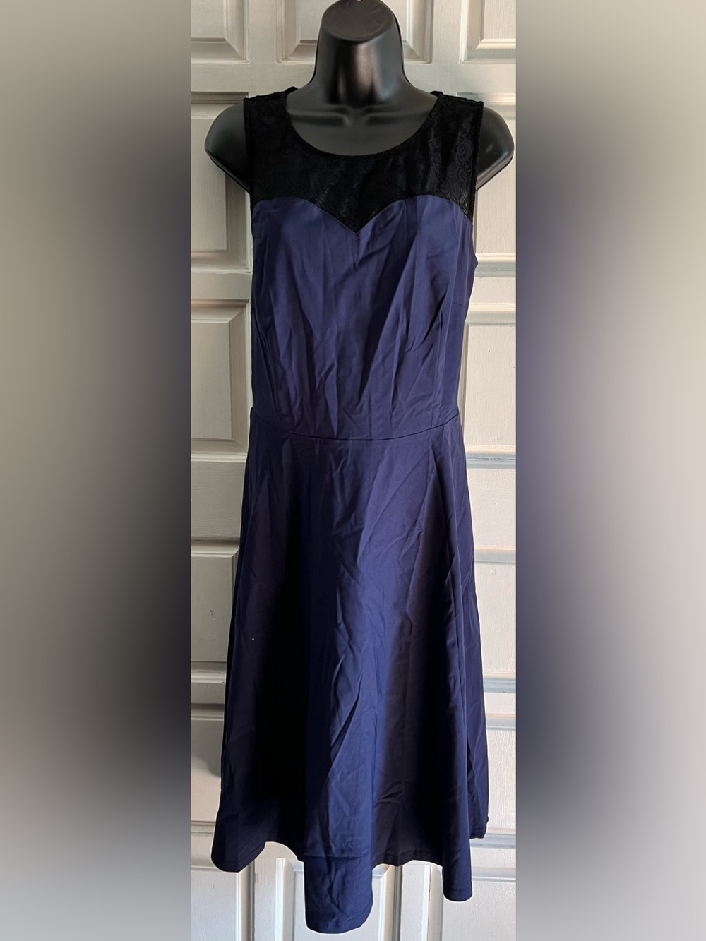 Classic Navy A-Line Women's Dress